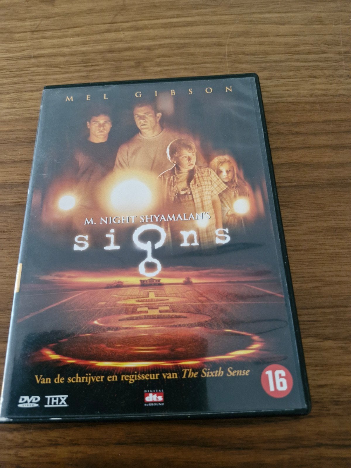 Signs (DVD) -SIGNS thriller met Mel Gibson, Engels, Vanaf 16 jaar, Nederlands, Ophalen of Verzenden