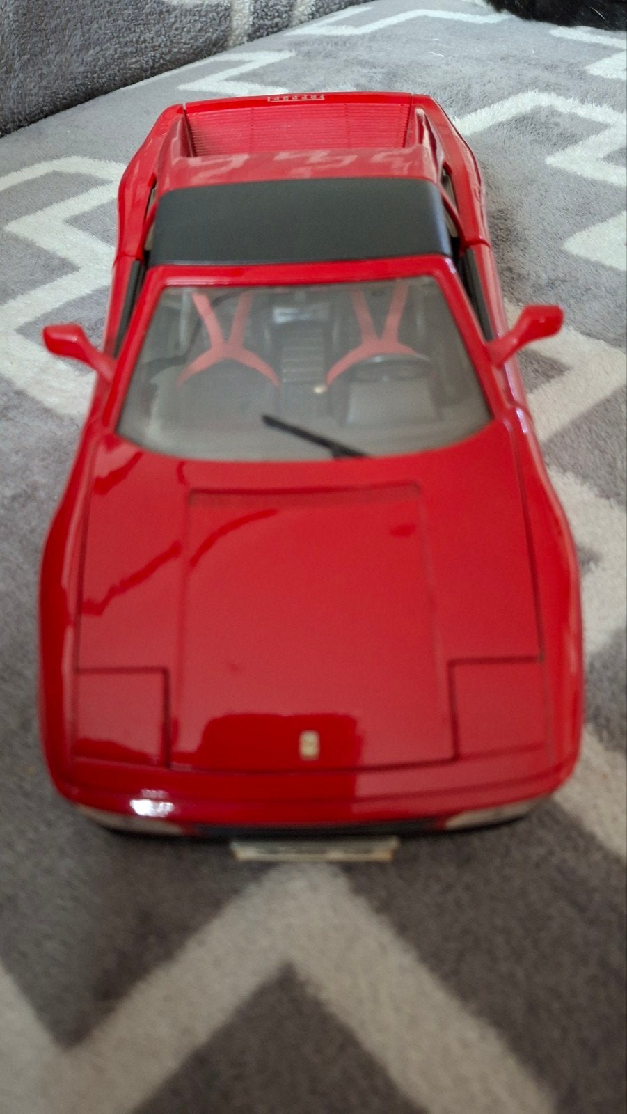 Ferrari 348 TS, 1:18, Maisto, nr 137, Ophalen of Verzenden, Zo goed als nieuw, Auto, Maisto