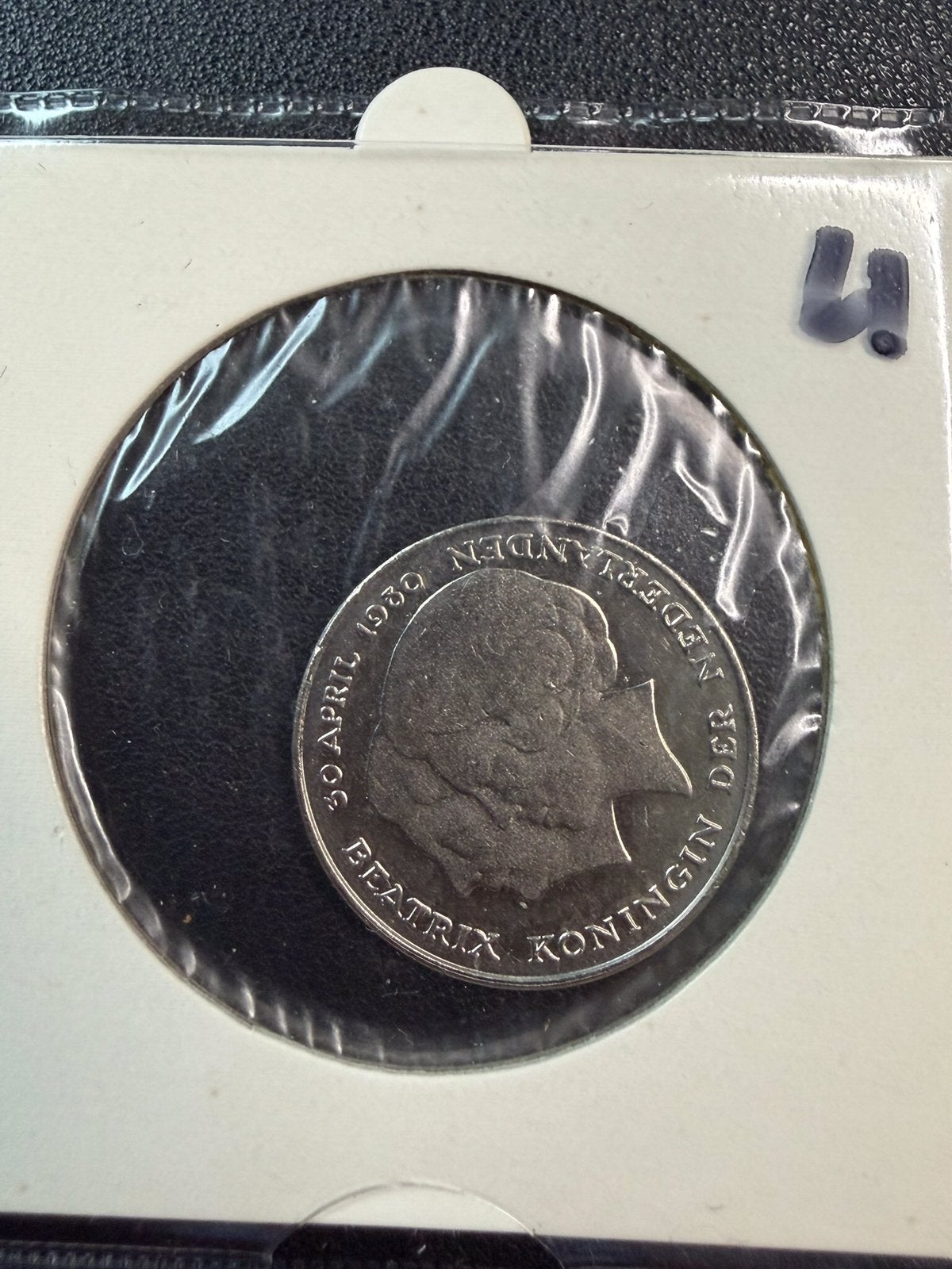 Rijksdaalder nikkel dubbelportret, Postzegels en Munten, Ophalen of Verzenden, Koningin Juliana, 2½ gulden