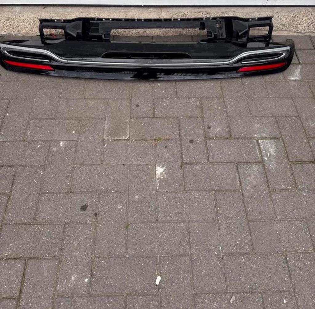Mercedes S-Klasse W222 AMG Diffuser Hoogglans Zwart, Ophalen of Verzenden, Gebruikt, Achter, Bumper