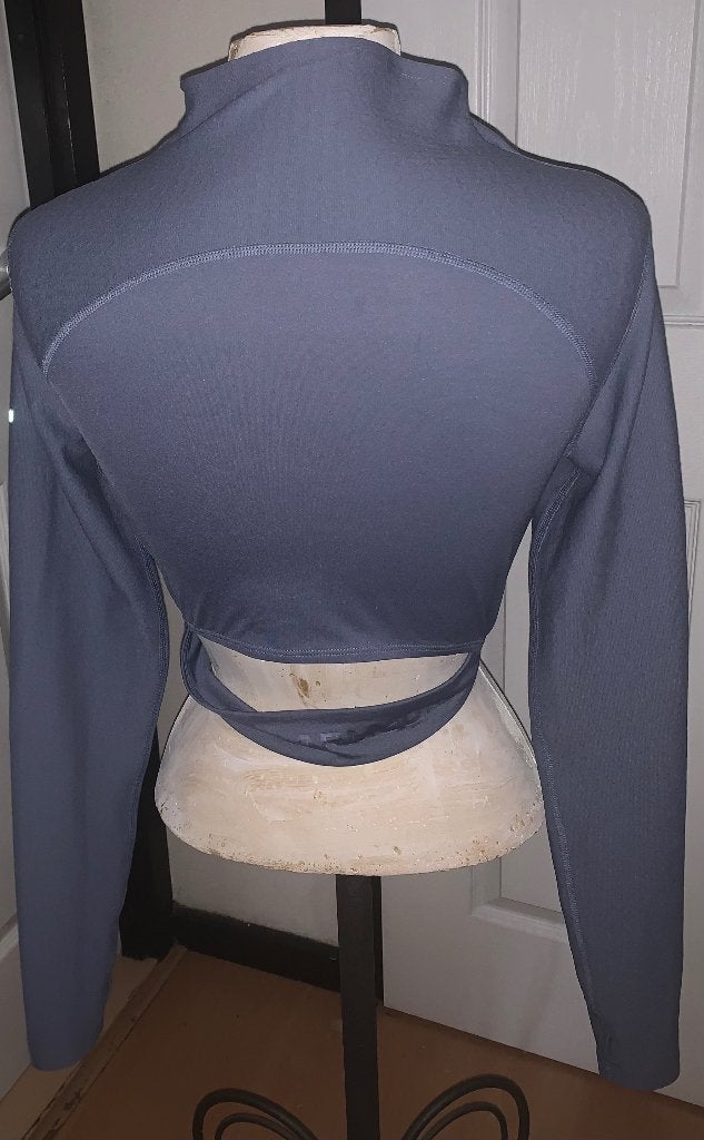 Underarmour Sport Top mt S/M, Zwart, Ophalen of Verzenden, Zo goed als nieuw, Lange mouw
