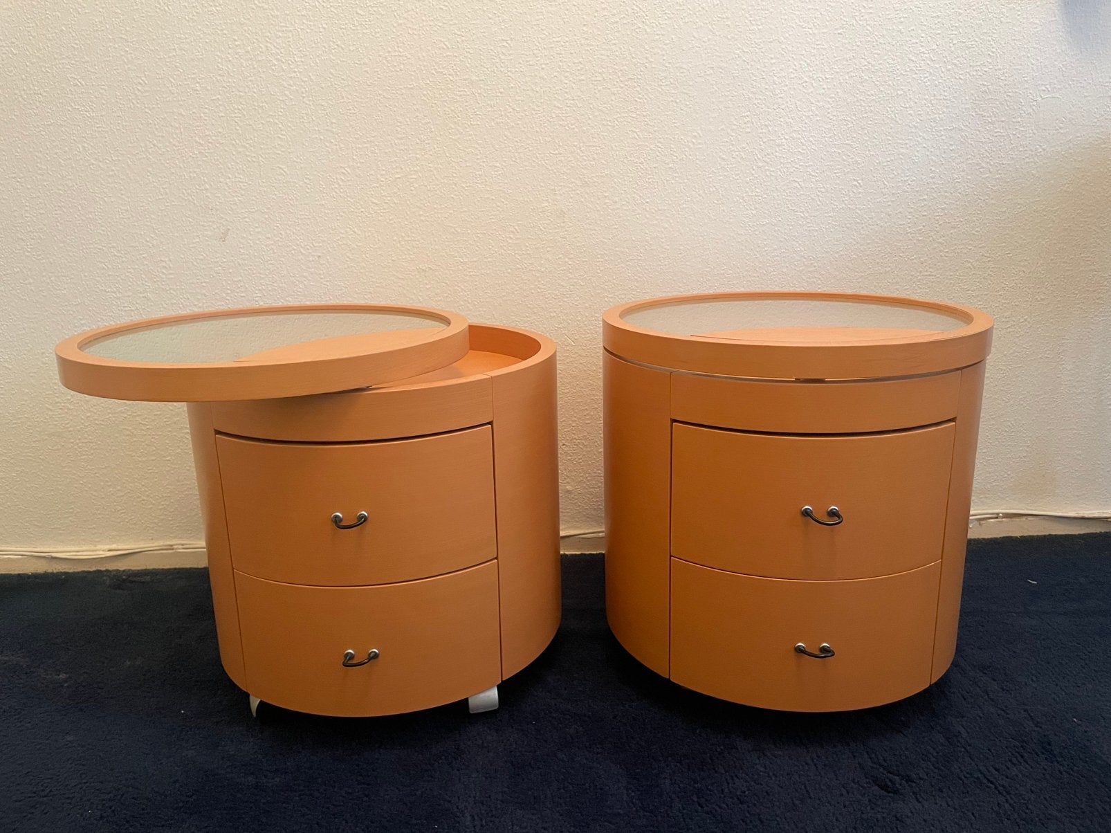 Hülsta designer nachtkastjes - set van 2, Ophalen, Minder dan 45 cm