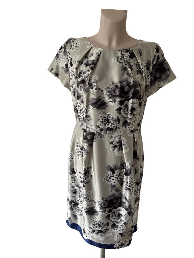 Kyra & Ko jurk L, Kleding | Dames, Jurken, Blauw, Ophalen of Verzenden, Zo goed als nieuw, Knielengte