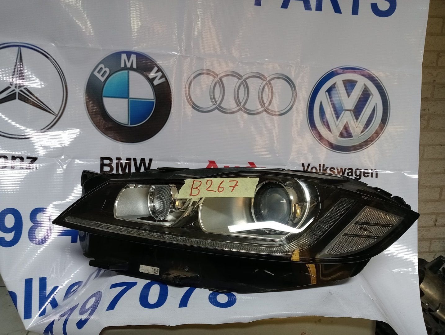 JAGUAR F-PACE XF X260 FACELIFT XENON KOPLAMP GX63-13W030, Auto-onderdelen, Gebruikt, -, -, Ophalen of Verzenden