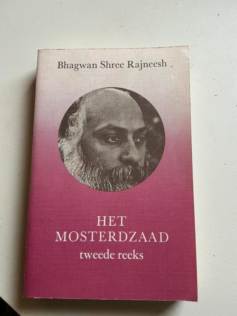 BHAGWAN SHREERAJNEESH. HET MOSTERDZAAD, Boeken, Ophalen of Verzenden, Gelezen, Spiritualiteit algemeen, Overige typen