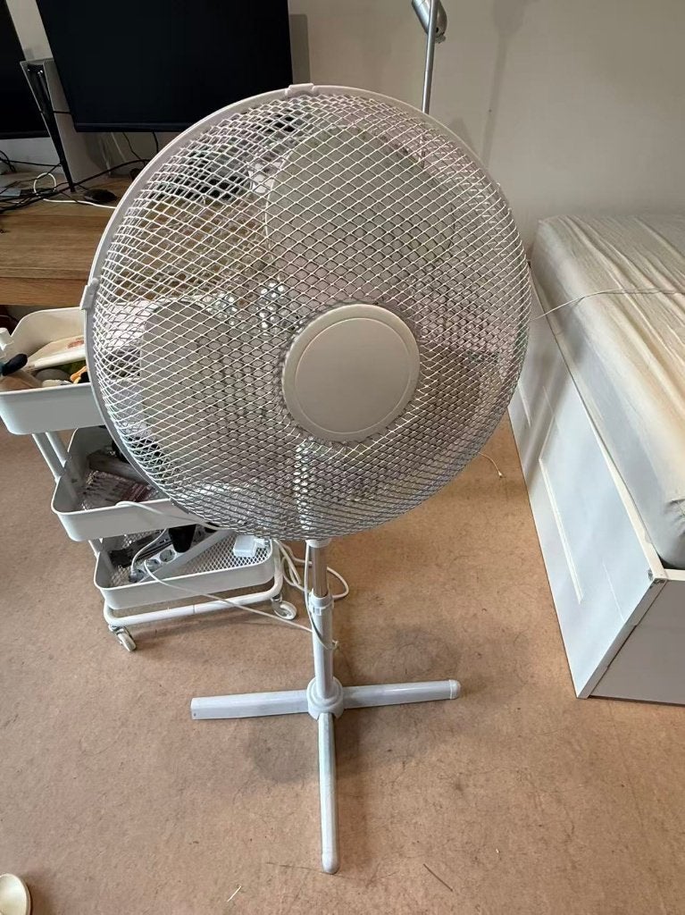 Kruidvat staande ventilator, Witgoed en Apparatuur, Ophalen, Gebruikt, Statiefventilator