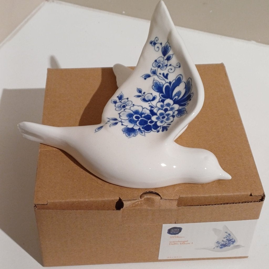 Wand vogels Delfts Blauw, Huis en Inrichting, Ophalen of Verzenden, Nieuw