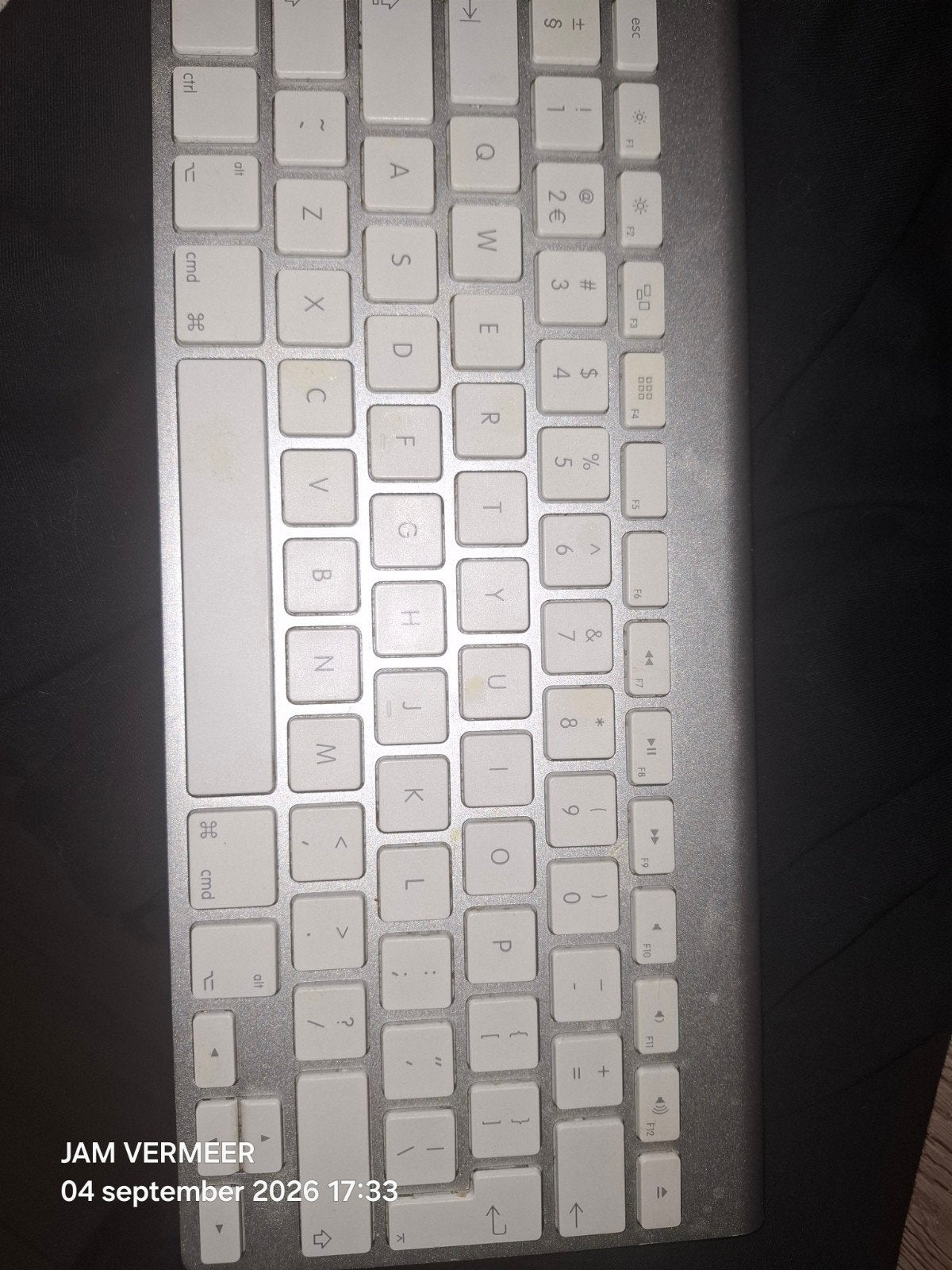 Apple Magic Keyboard - Qwerty - Draadloos, Computers en Software, Toetsenborden, Gebruikt, Ophalen of Verzenden, Draadloos, Qwerty