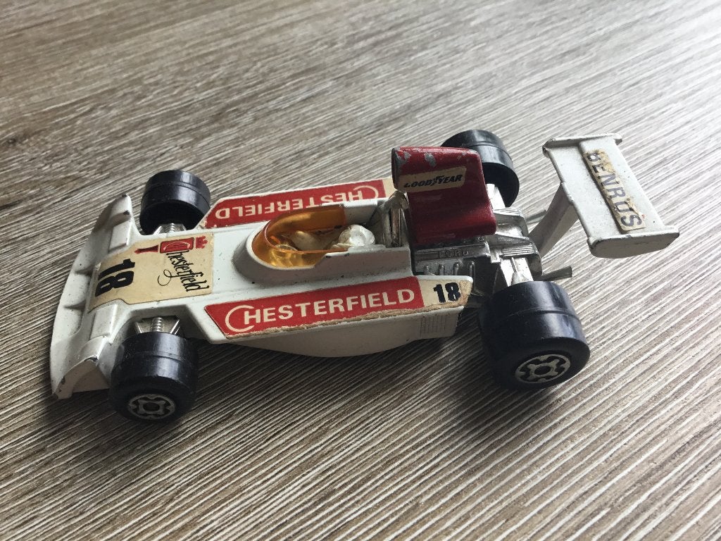Matchbox Speed Kings K-44 Surtees Formula 1 Chesterfield, Ophalen of Verzenden, Gebruikt, Auto, Matchbox