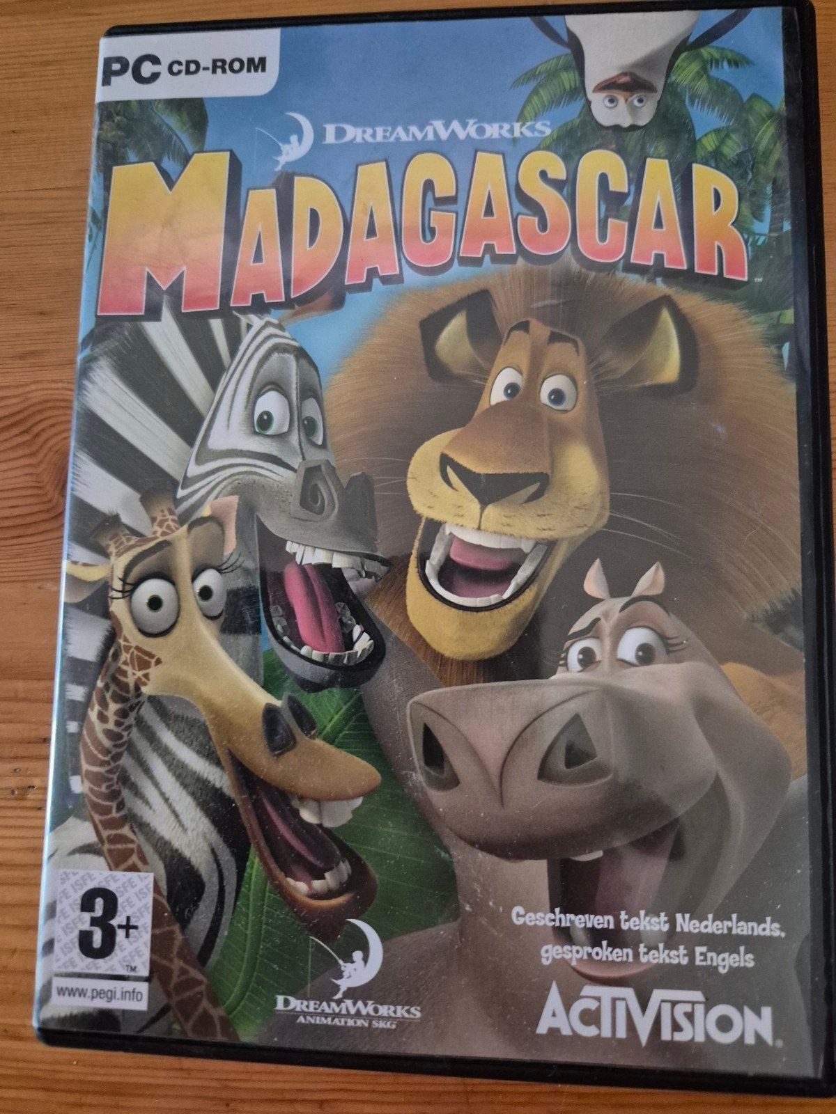 Madagascar PC CD-ROM - Avontuurlijk spel voor jong en oud, Avontuur en Actie, 1 speler, Ophalen of Verzenden, Zo goed als nieuw