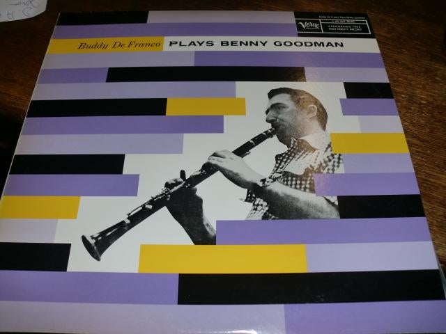 Buddy DeFranco Plays Benny Goodman Verve  LP  Japan  1979, Ophalen of Verzenden, Zo goed als nieuw, 1940 tot 1960, 12 inch