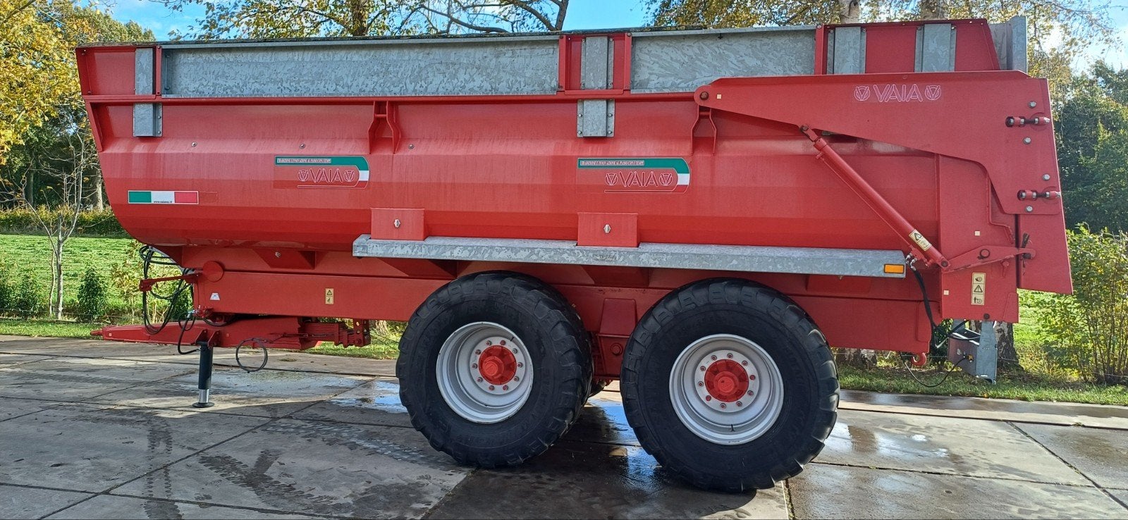 Vaia NL160S kieper kipper kipwagen kiepwagen, Ophalen, Transport
