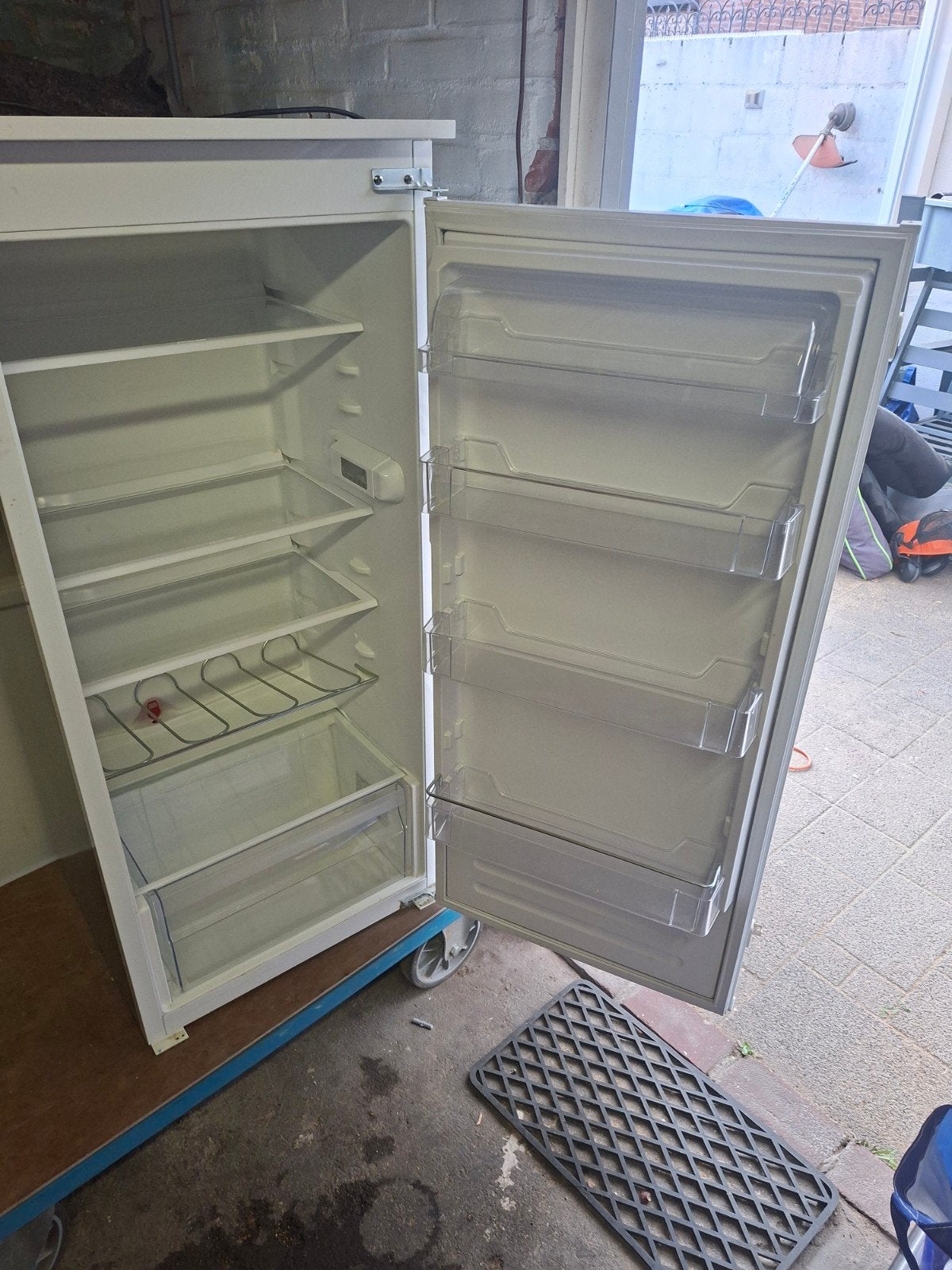 inbouw ijskast, Ophalen, 120 tot 140 cm, Minder dan 60 cm, Zo goed als nieuw