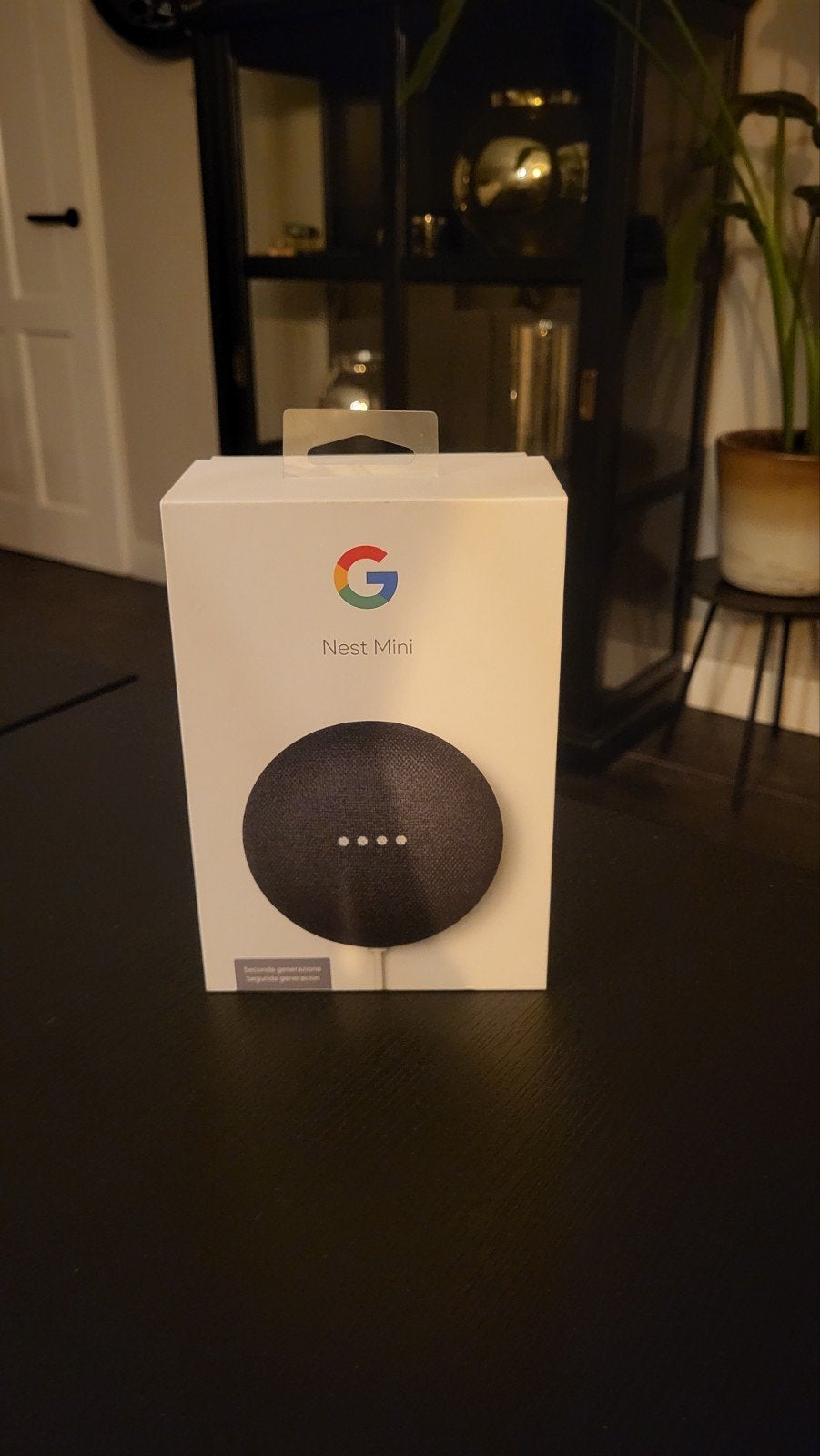 Google Nest Mini (2e generatie) - Smart Speaker, Ophalen, Zo goed als nieuw