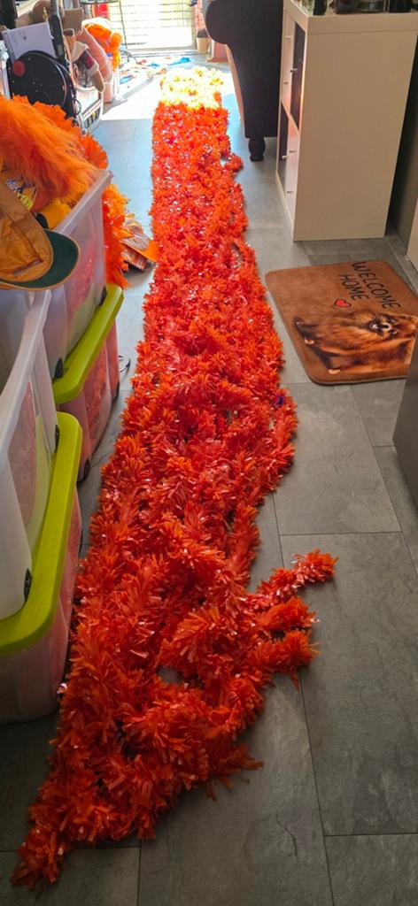 Oranje spullen WK, Ophalen of Verzenden, Zo goed als nieuw, Oranje of Koningsdag