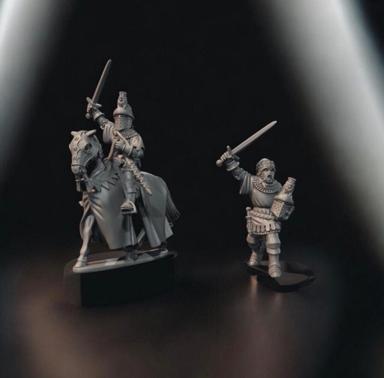 Edward The Black Prince 28mm Medieval Miniatures wargaming, Hobby en Vrije tijd, Figuurtje(s), Nieuw, Ophalen of Verzenden, H