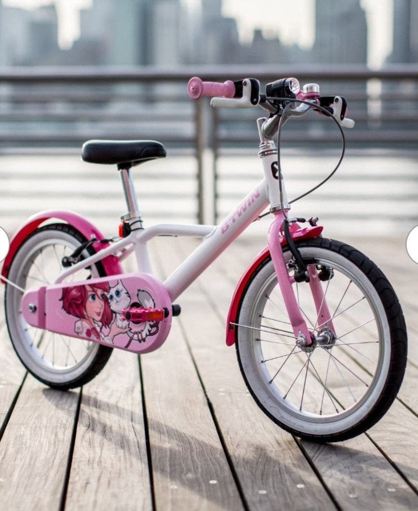 BTWIN

16 Inch KIDS BIKE Doctogirl 500 4-6 YEARS OLD - Pink, Ophalen