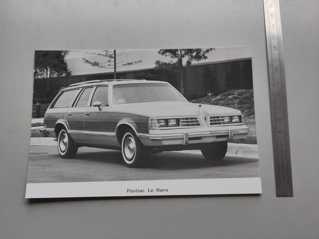 Pontiac Le Mans Estate persfoto (201), Verzamelen, Foto's en Prenten, Overige onderwerpen, Ophalen of Verzenden