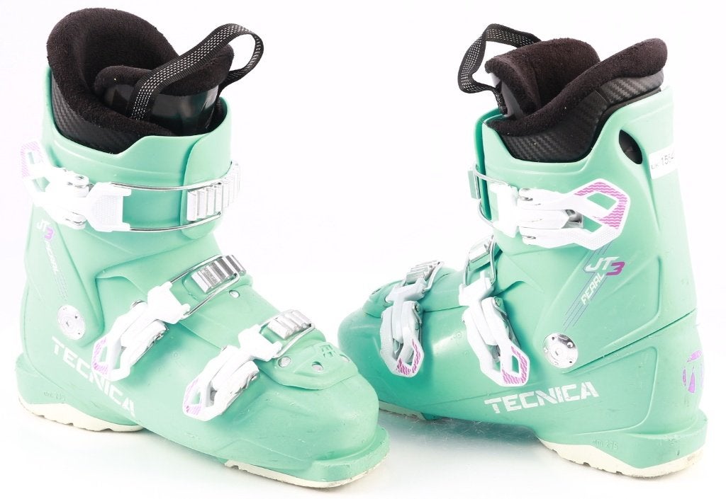 35; 36 EU kinder skischoenen TECNICA PEARL JT3, Overige merken, Gebruikt, Verzenden, 100 tot 140 cm