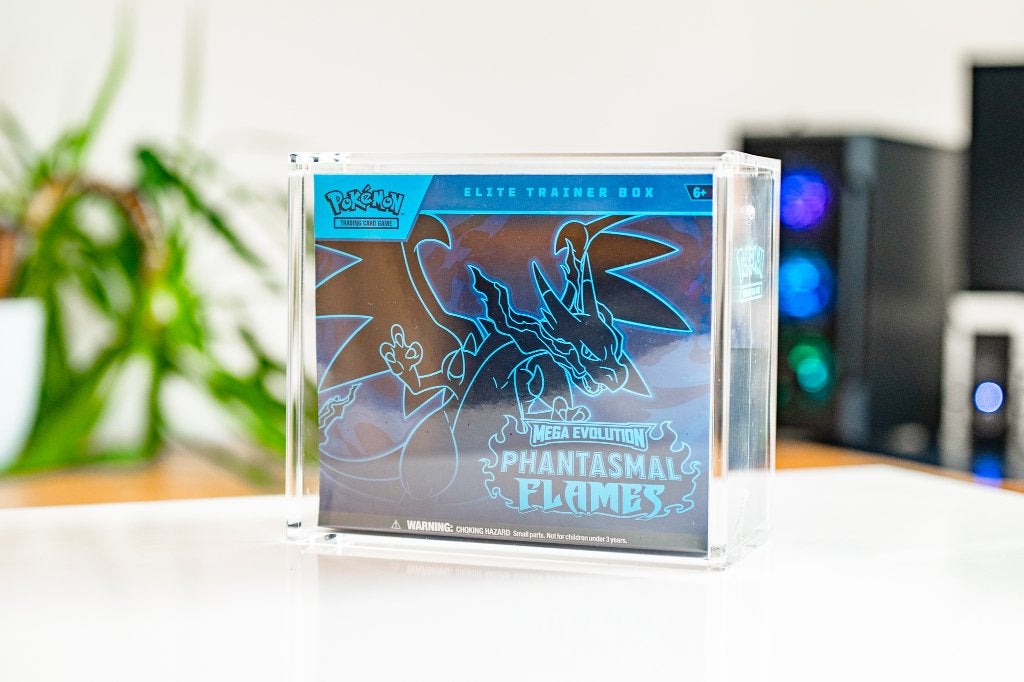 Pokémon Elite Trainer Box Acryl Case (nieuw), Ophalen of Verzenden, Nieuw, Boosterbox