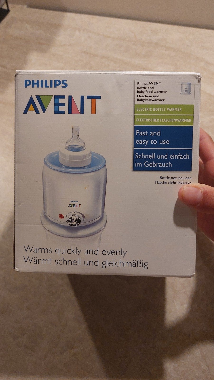 Philips avent flessenwarmer, Ophalen, Zo goed als nieuw, Flessen- of potjesverwarmer