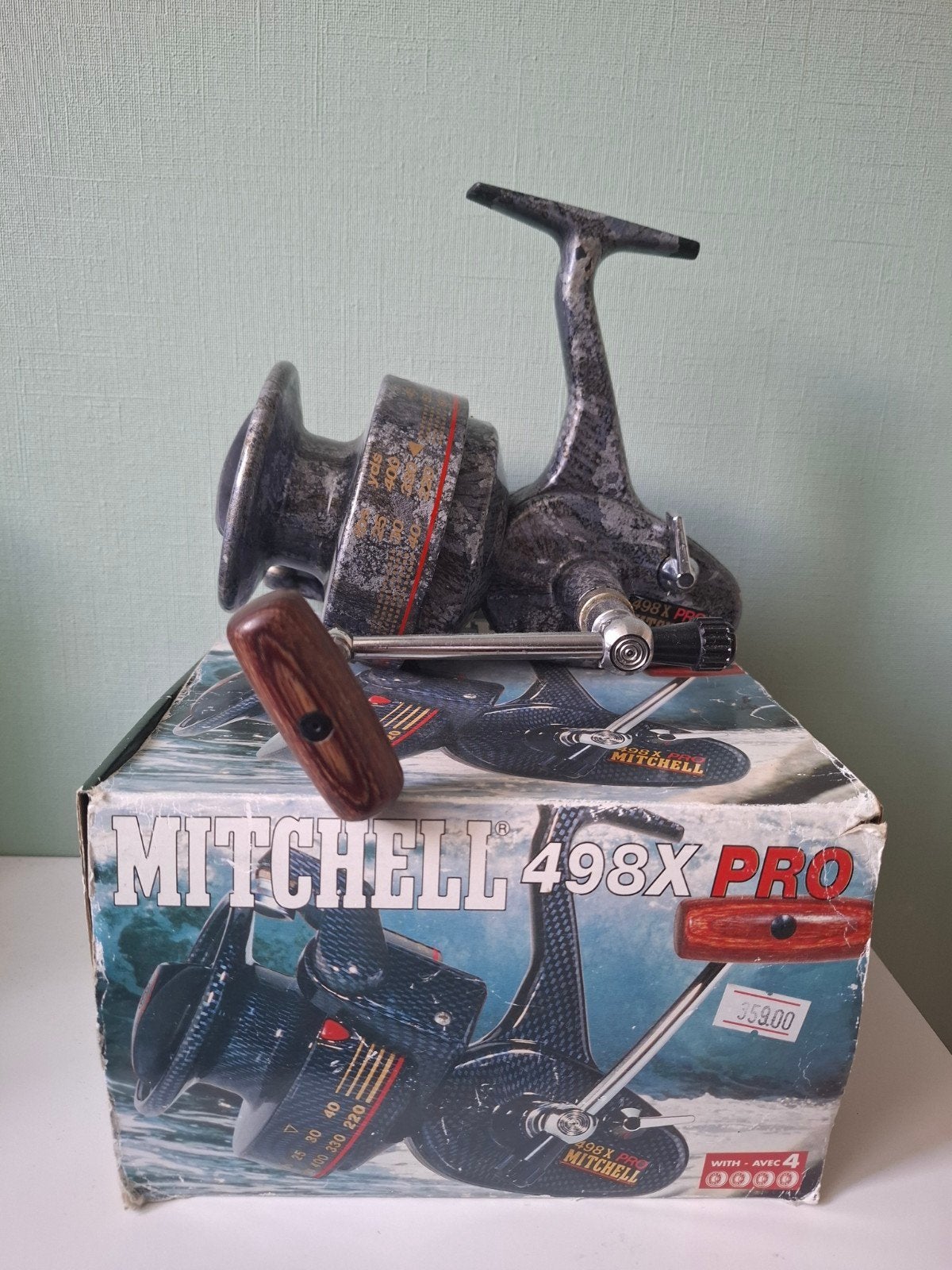 Mitchell 498X Pro Milenium  zeevismolen, Ophalen of Verzenden, Zo goed als nieuw, Molen