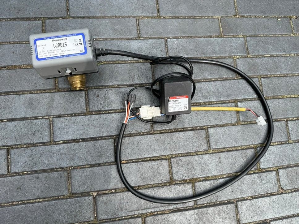 Honeywell Zoneregeling, Ophalen, Gebruikt