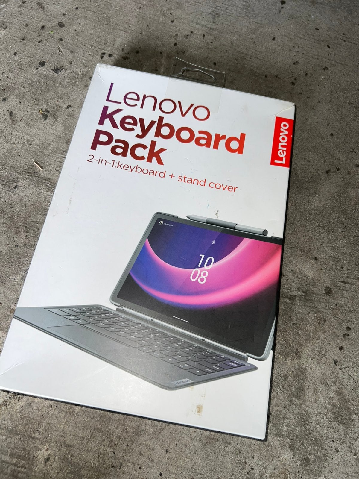 Lenovo Keyboard Pack 2-in-1: tablethoes stand cover, Computers en Software, Windows Tablets, Ophalen of Verzenden, Nieuw, 10 inch