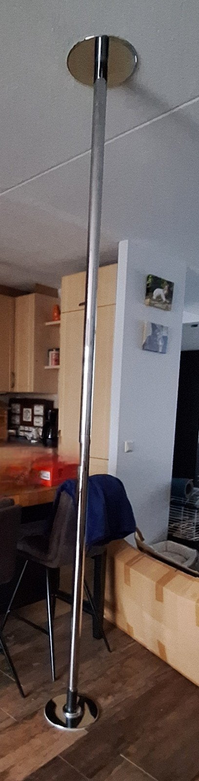 Verstelbare danspaal  static No Spinning!, Ophalen, Gebruikt