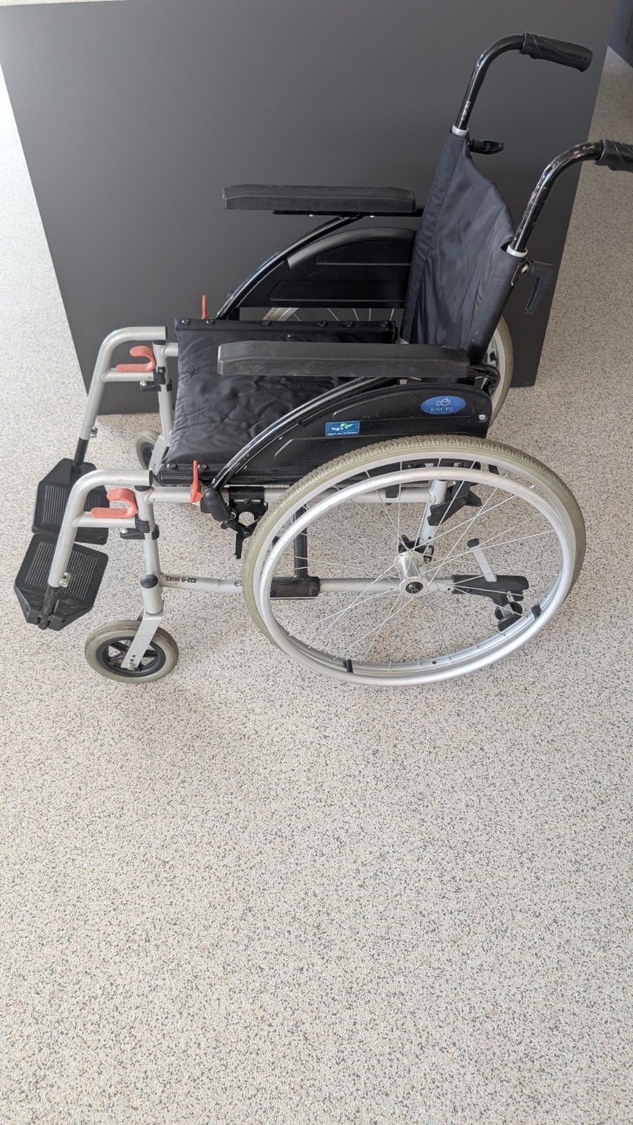 Rolstoel, gebruikt., Ophalen