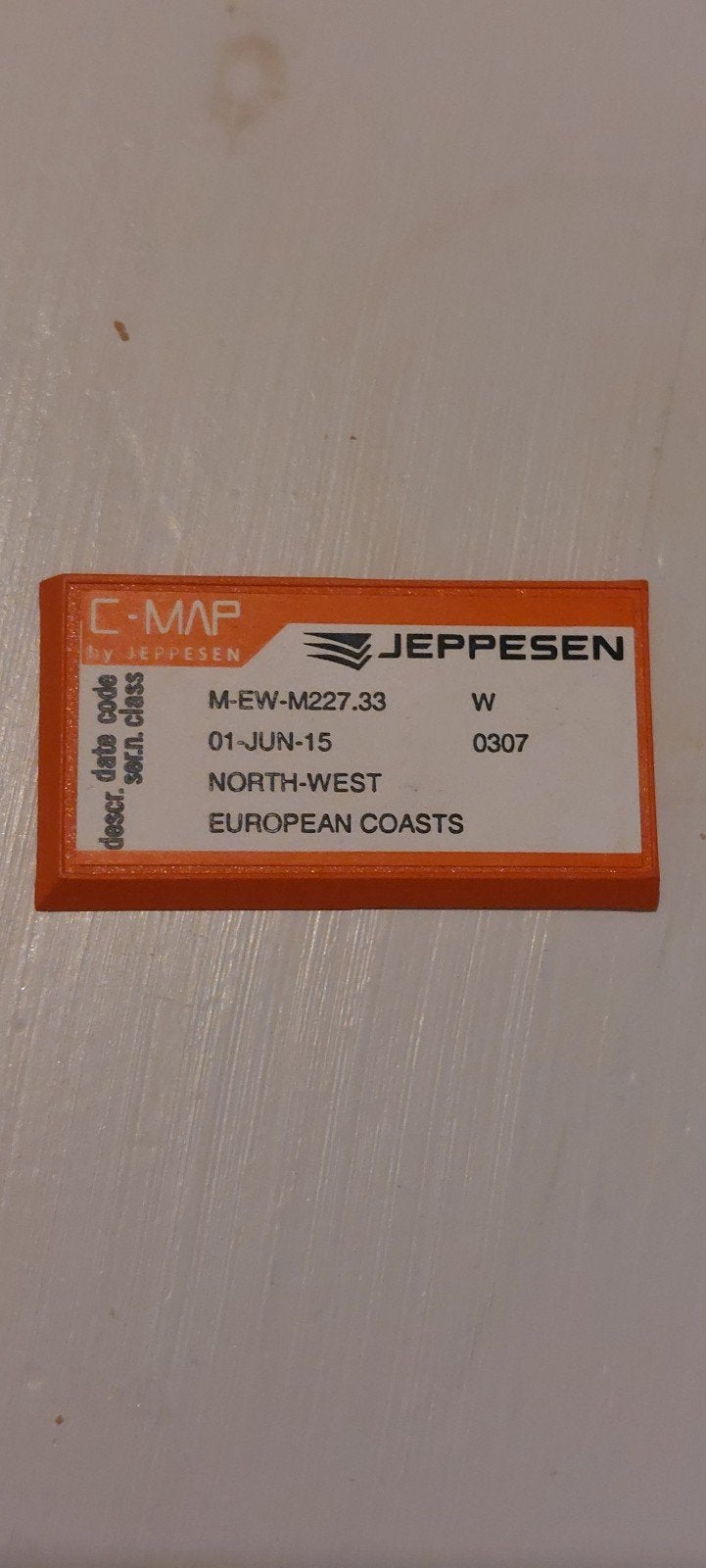 C-MAP jeppesen north
west european coasts, Watersport en Boten, Navigatiemiddelen en Scheepselektronica, Ophalen of Verzenden