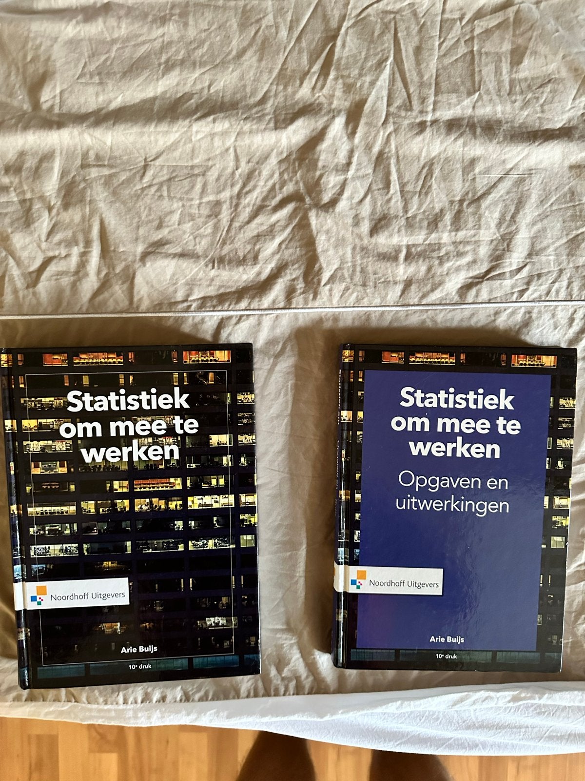 Statistiek om mee te werken - Boekenset (10e druk), Ophalen of Verzenden, Beta, Zo goed als nieuw, HBO