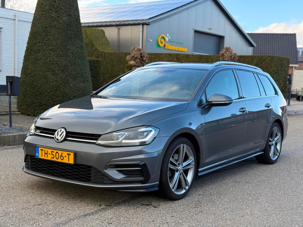 Volkswagen Golf Variant 1.6 TDI R-Line 2018 Virtual/Clima/Lm, Auto's, Gebruikt, 4 cilinders, 116 pk, Origineel Nederlands