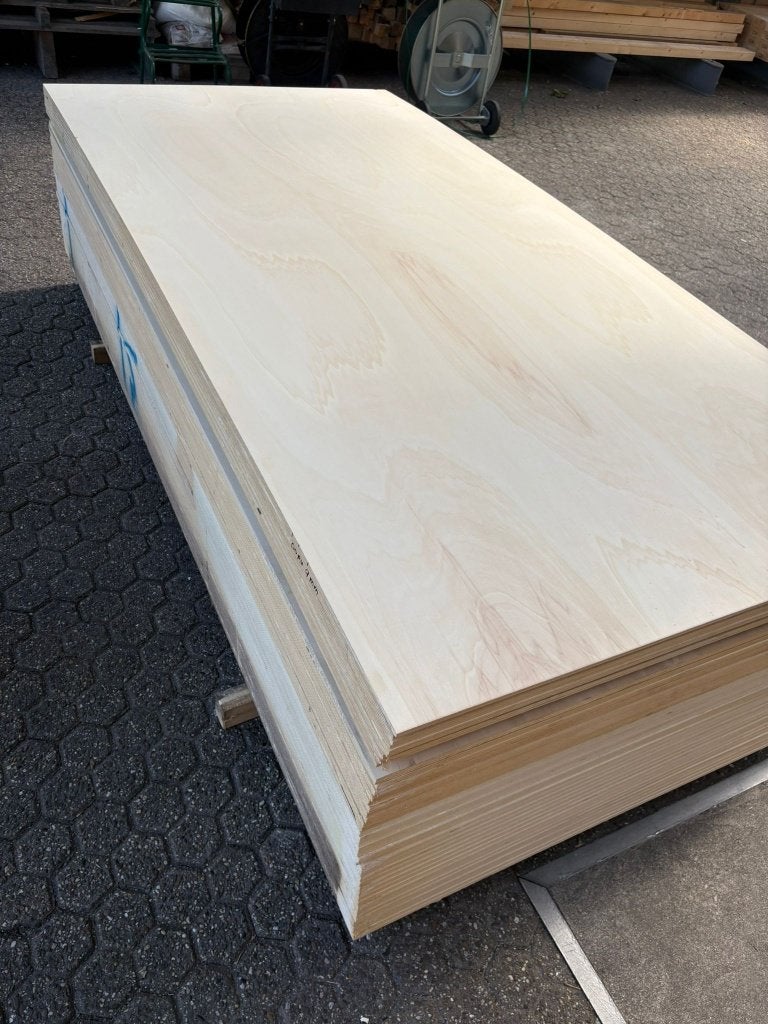Multiplex populieren platen 9mm en 15mm, OPRUIMING!!!, Ophalen, Minder dan 25 mm, Overige typen, Nieuw