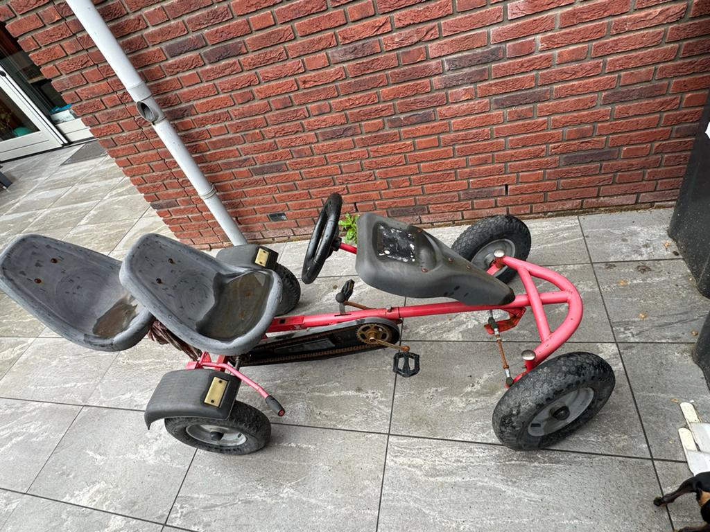 Skelter met duozit - rood. Mammoet, Ophalen, Gebruikt, Overige merken, Duozit