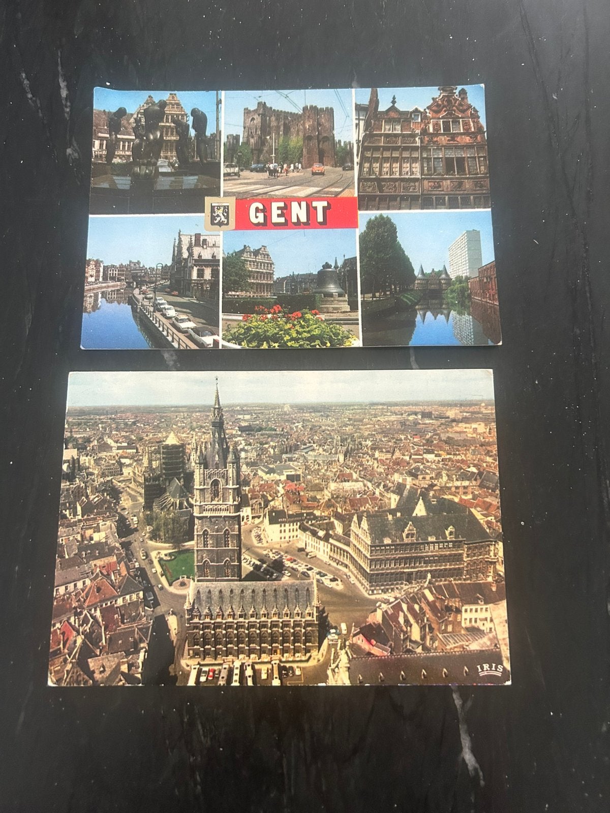 GENT 2 kaarten €0,25, Verzenden, 1960 tot 1980, Gelopen, West-Vlaanderen