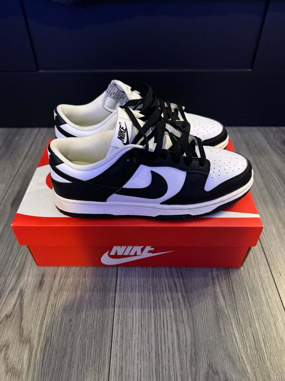 Nike Dunk Low Next Nature Zwart Wit, Zwart, Ophalen of Verzenden, Sneakers of Gympen, Gedragen