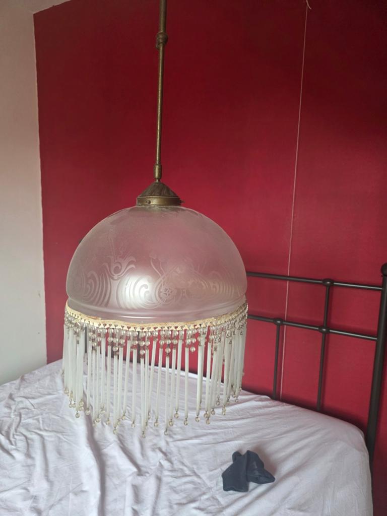 Keukenlamp, Antiek en Kunst, Antiek | Lampen, Ophalen