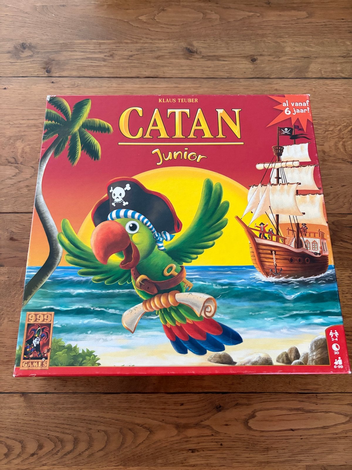 Catan Junior Bordspel - in zeer goede staat!, Drie of vier spelers, Ophalen, Gebruikt