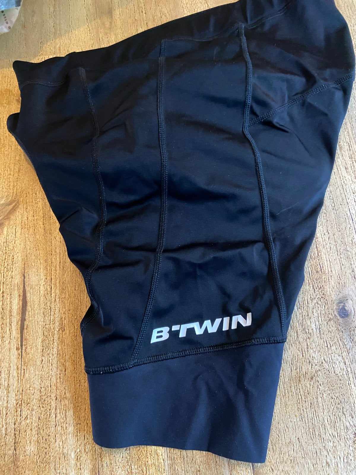 B'TWIN Fietsbroek met Zeem - Maat L, Heren, Zo goed als nieuw, L, Onderkleding