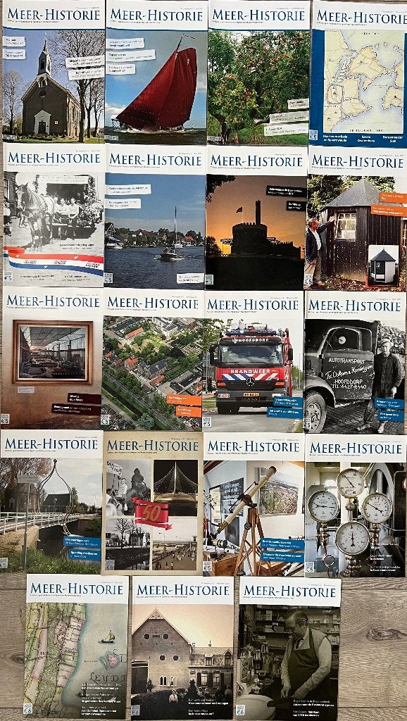 19 x Meer - Cultuur historisch Haarlemmermeer 2019 t/m 2023, Boeken, Ophalen of Verzenden, Zo goed als nieuw