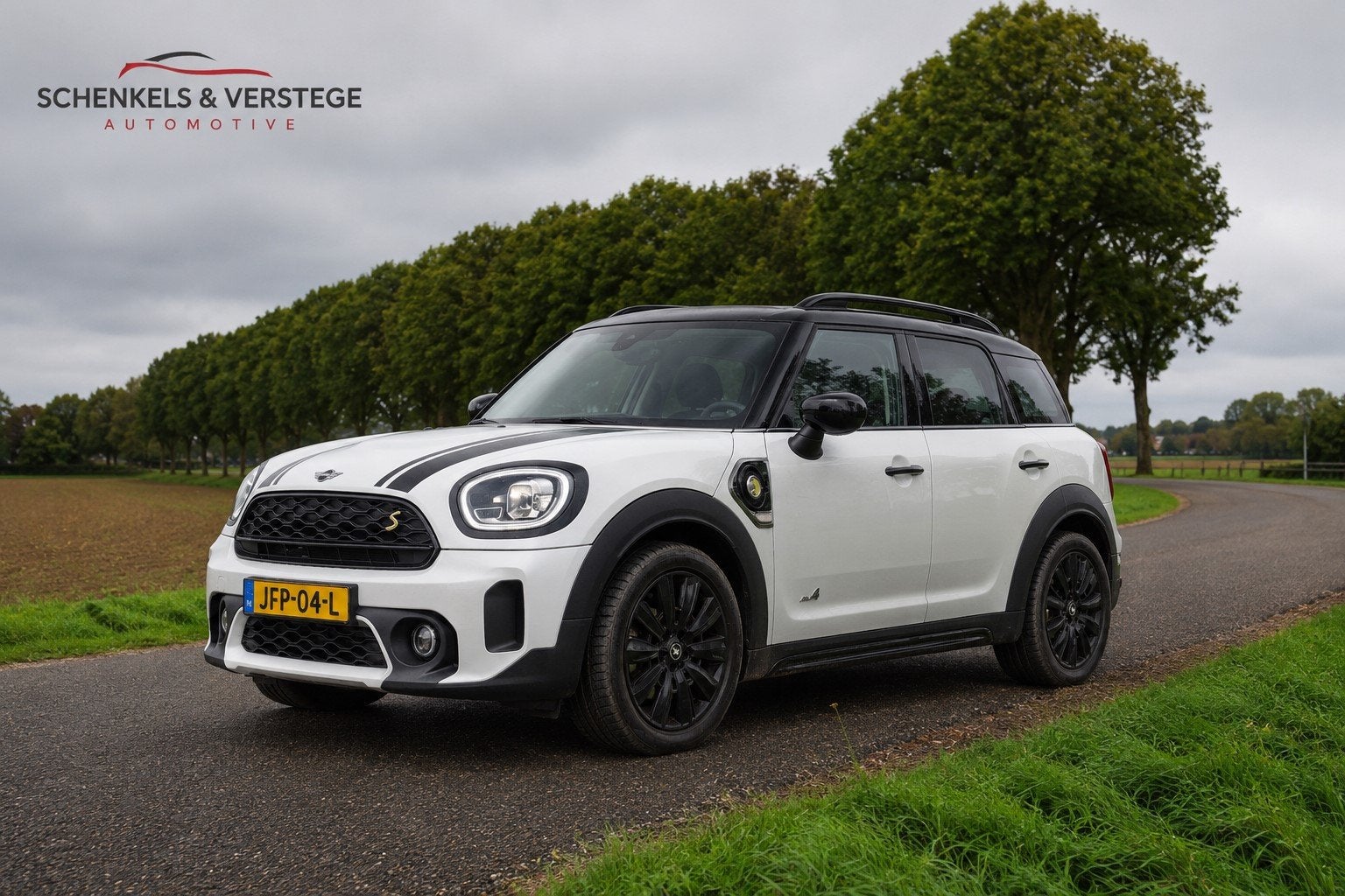 MINI Countryman 1.5 Cooper S E ALL4 Chili / Hybrid / Facelif, Auto's, Gebruikt, Countryman, Leder en Stof, Bedrijf