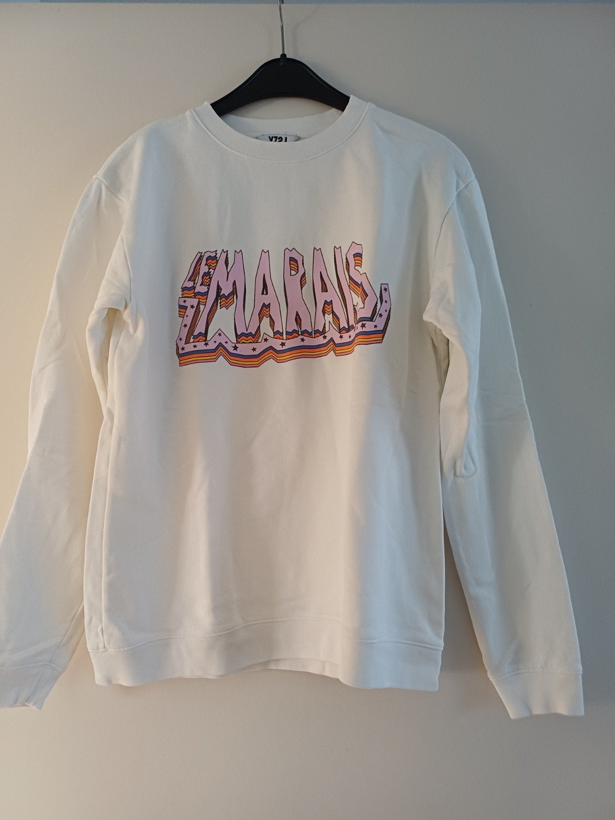 YZSJ Le Marais sweatshirt - Maat M, Maat 38/40 (M), YZSJ, Wit, Ophalen of Verzenden