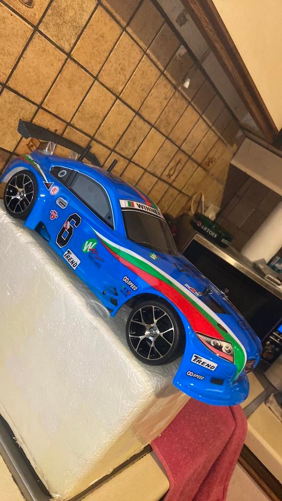 RC Tamiya BMW Z4 Coupe TT-02 ZGAN, Elektro, Ophalen of Verzenden, Zo goed als nieuw, Schaal 1:10
