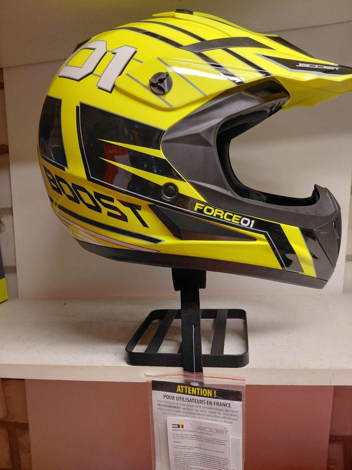 Nieuwe croshelm maat M, M, Offroadhelm, Ophalen of Verzenden, Dames