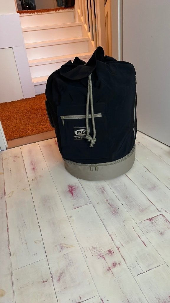 Rugzak pukkel Reistas van PG Machzac zwart, Ophalen of Verzenden, Zo goed als nieuw, Zwart, 30 cm of meer