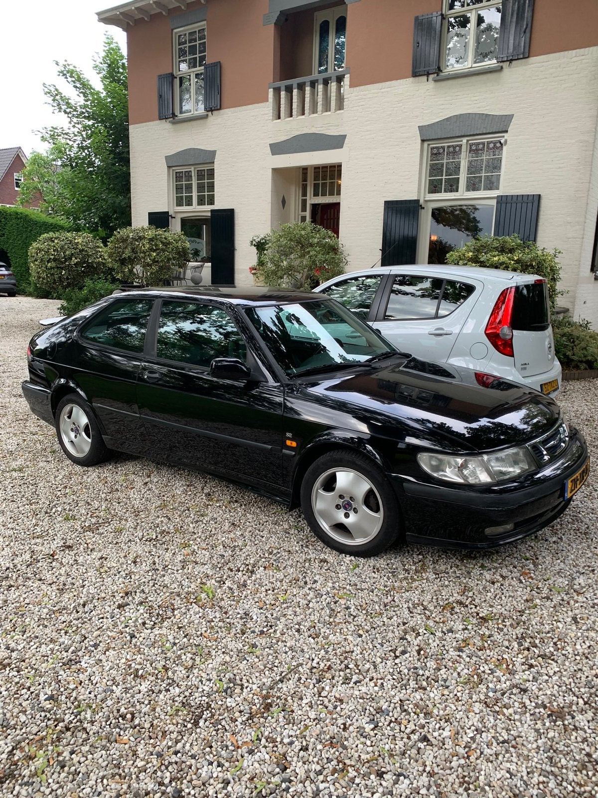 Saab 9-3 2.0 Turbo Coupé AUT 1999 Zwart, Zwart, Leder, Particulier, Te koop
