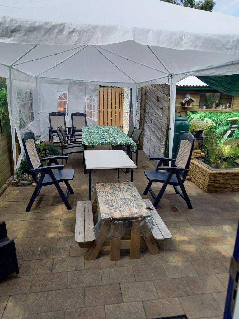 Partytent, Tuin en Terras, Partytenten, Ophalen, Gebruikt, Partytent, Minder dan 4 meter