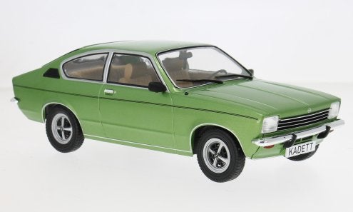 Opel Kadett C Coupe 1975 Groen Metallic van MCG 1:18