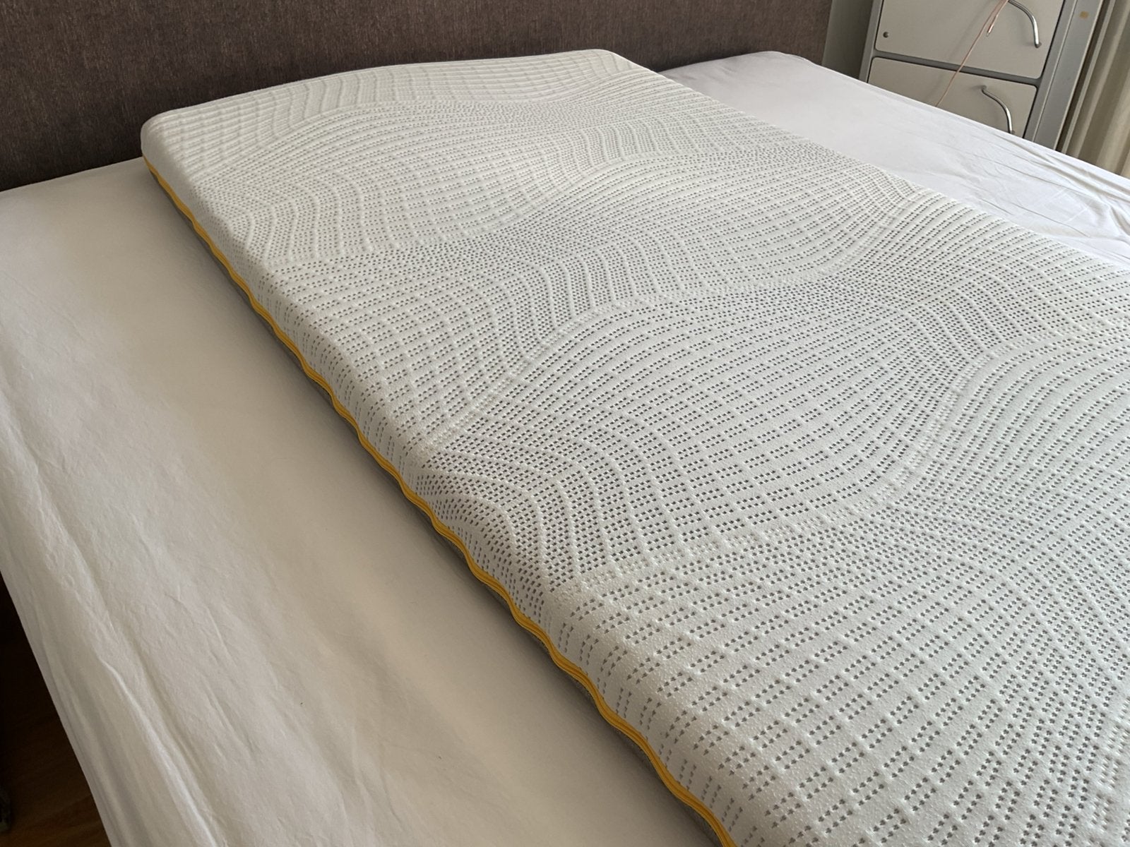 Vrijwel nieuwe topdekmatrassen van Beter Bed,  2 x 90x210, Ophalen of Verzenden, Zo goed als nieuw, Tweepersoons, 90 cm
